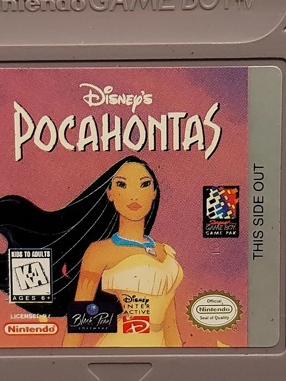 Pocahontas Nintendo Gameboy Disney’s Pocahontas Disney Pocahontas Game Boy